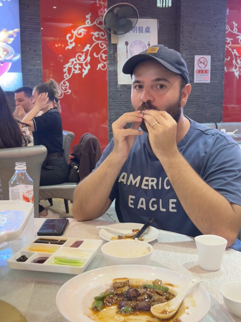 Comer pato laqueado en Beijing