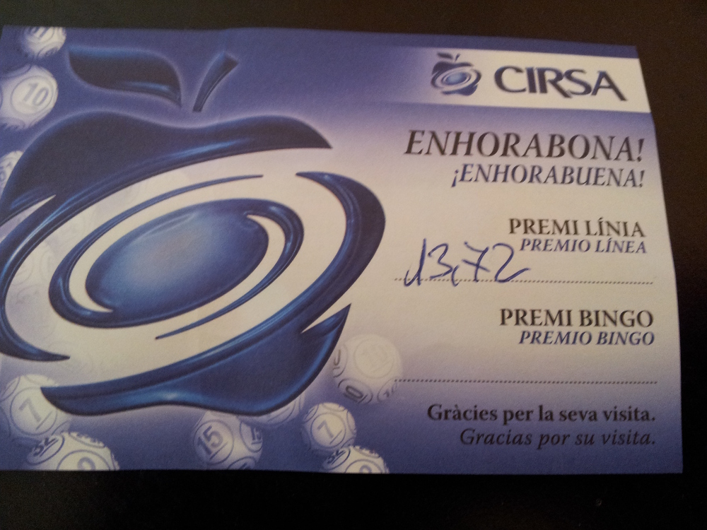 Cantar bingo en el bingo