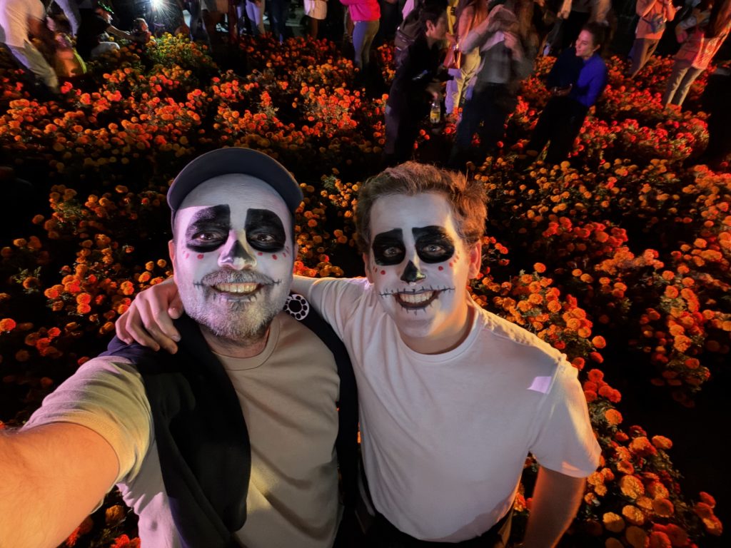 Celebrar el día de los Muertos en México