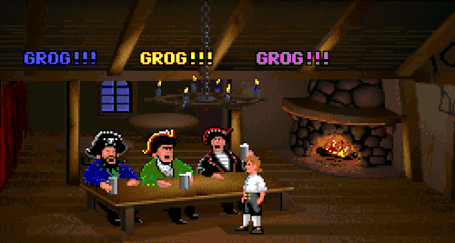 Beber grog, la bebida preferida de todo pirata