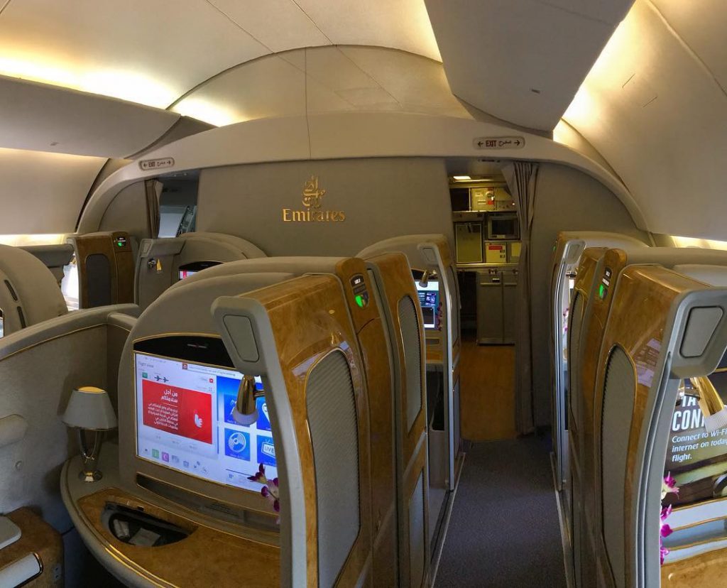 Viajar en primera clase