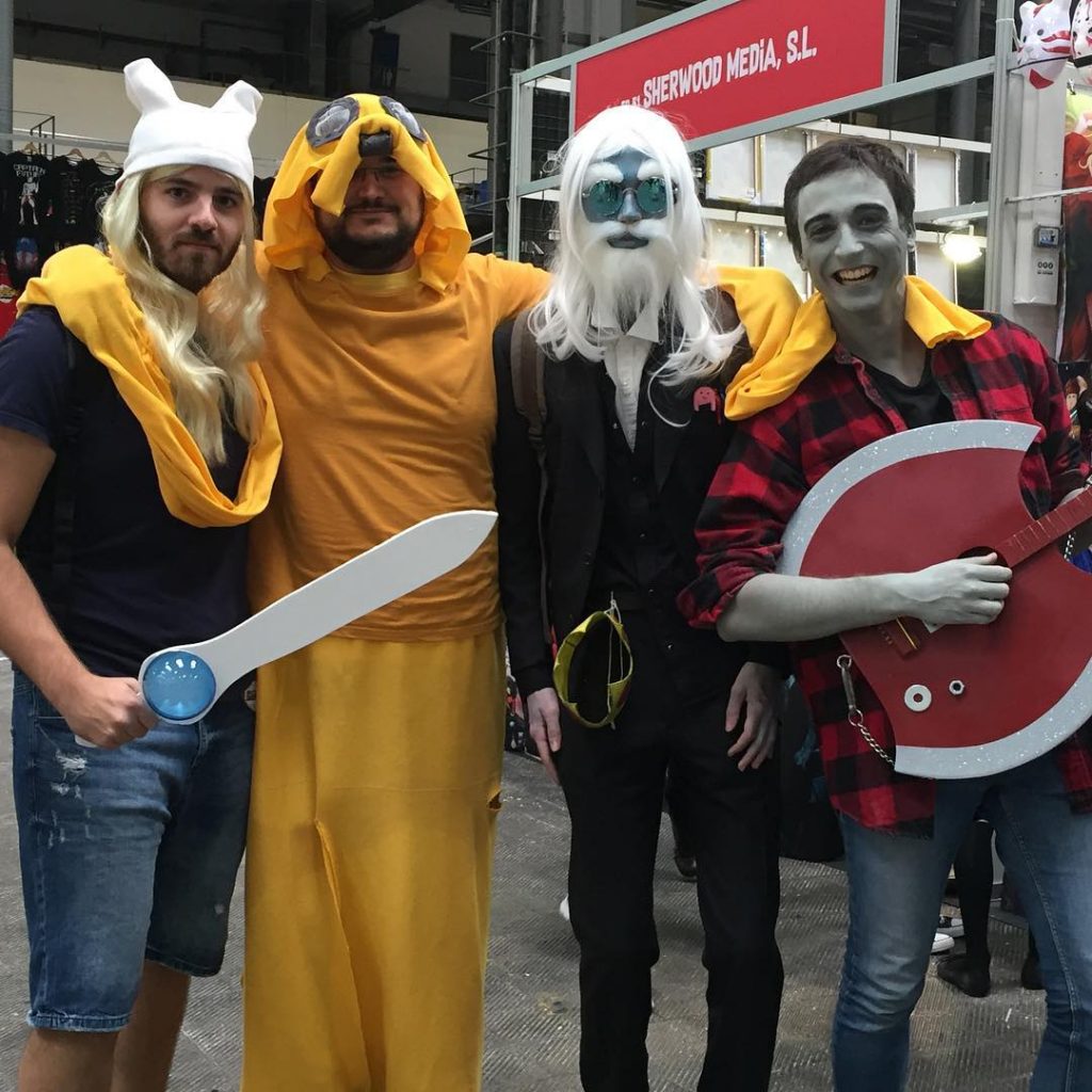 Ir a una convención de comics disfrazado