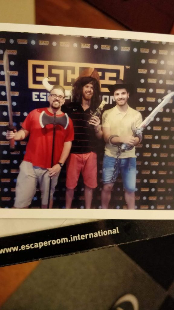 Salir a tiempo de un escape-room