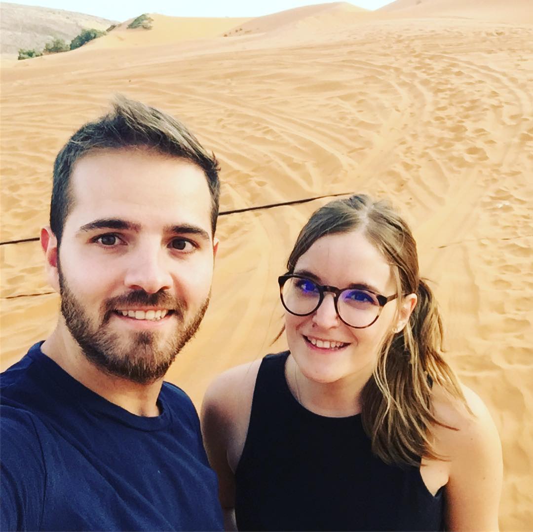 Pasear en camello por el desierto