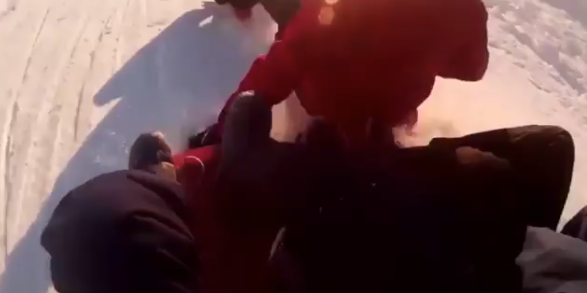 Hacer una carrera de trineos