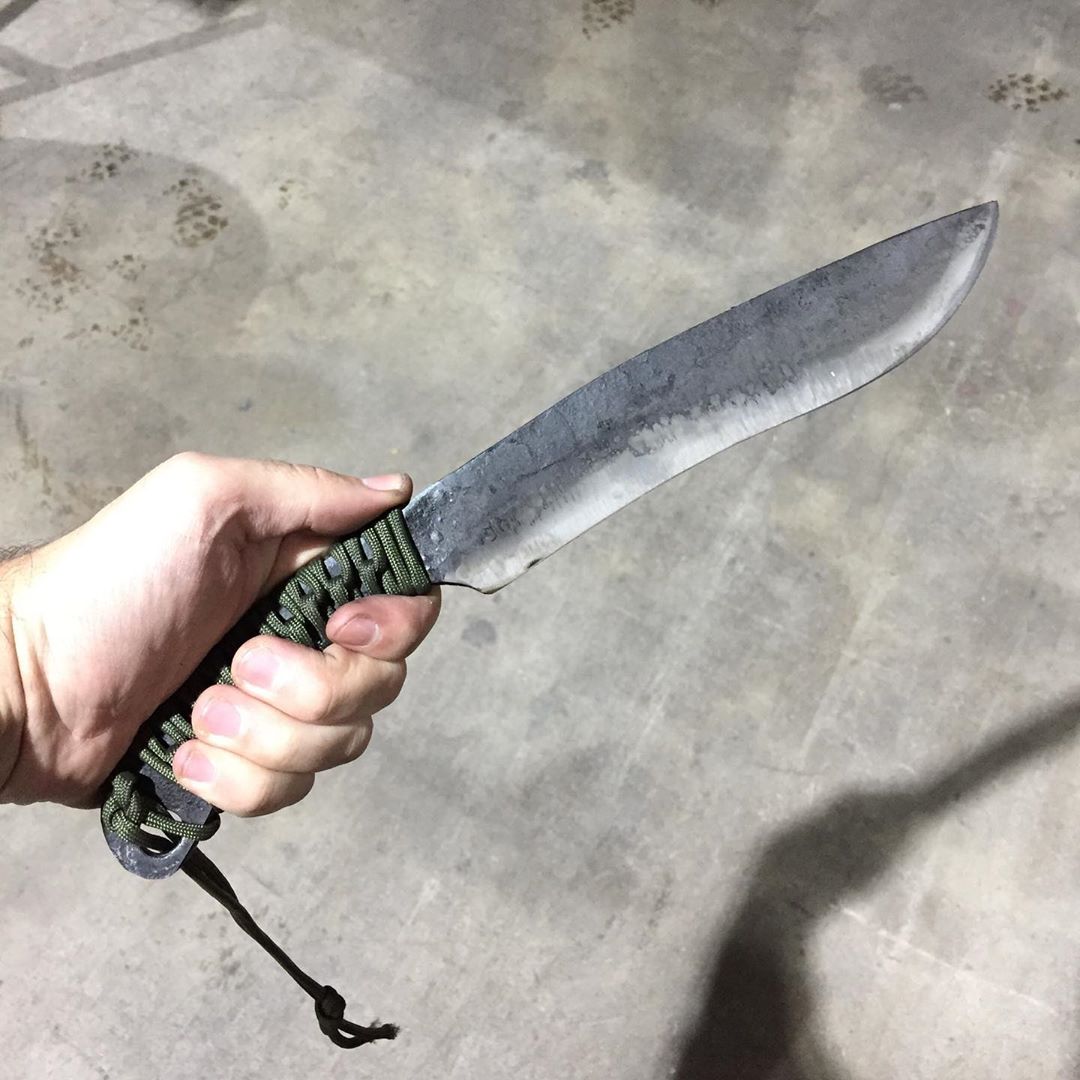 Forjar a fuego un cuchillo