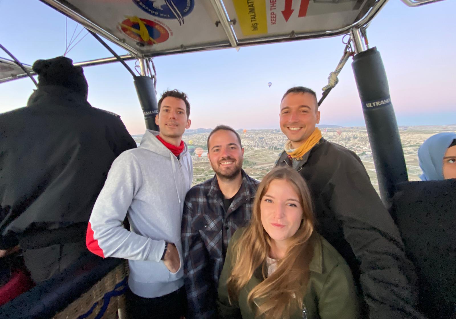 Ir en globo aerostático por la Capadocia