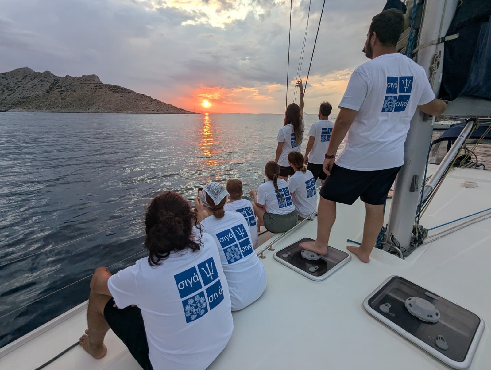 Navegar en velero por las islas griegas