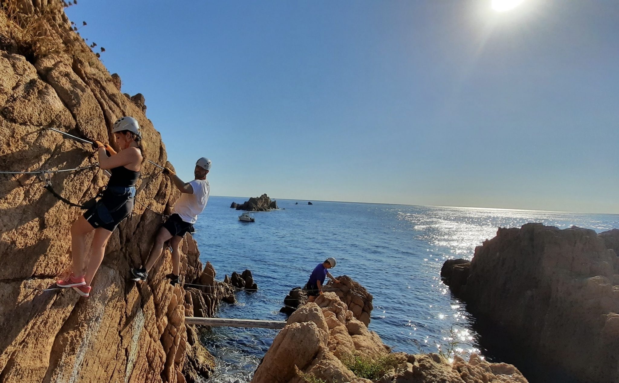 Hacer una via ferrata